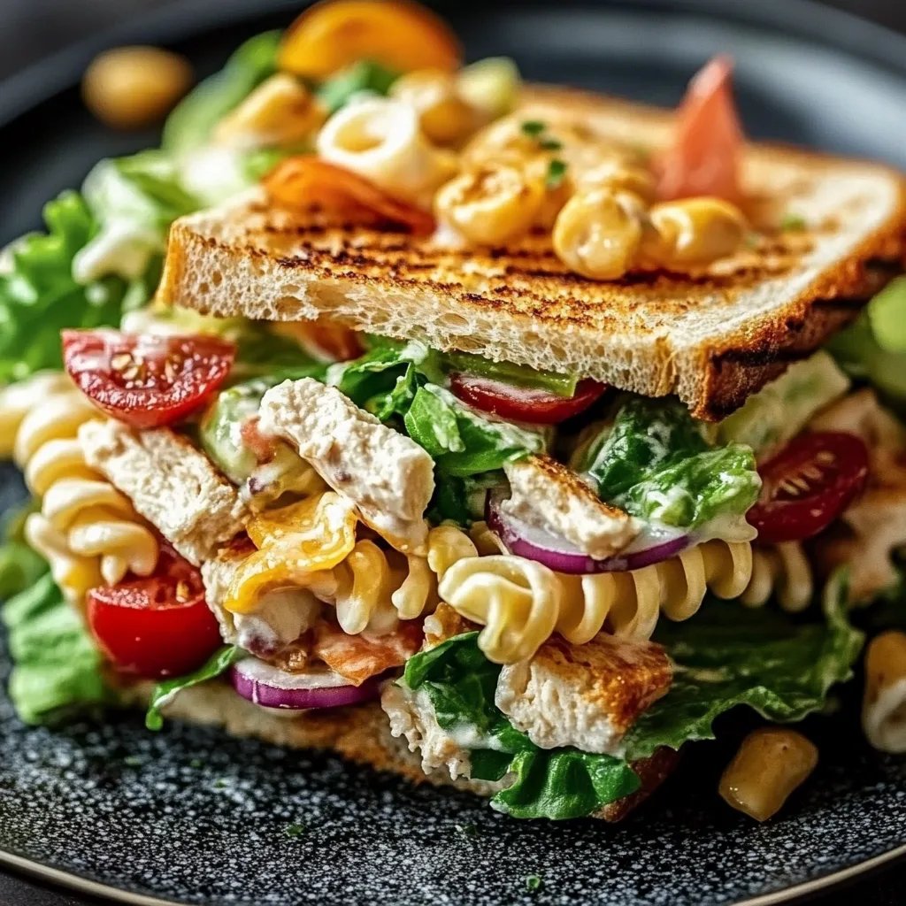 Club Sandwich Pasta Salad