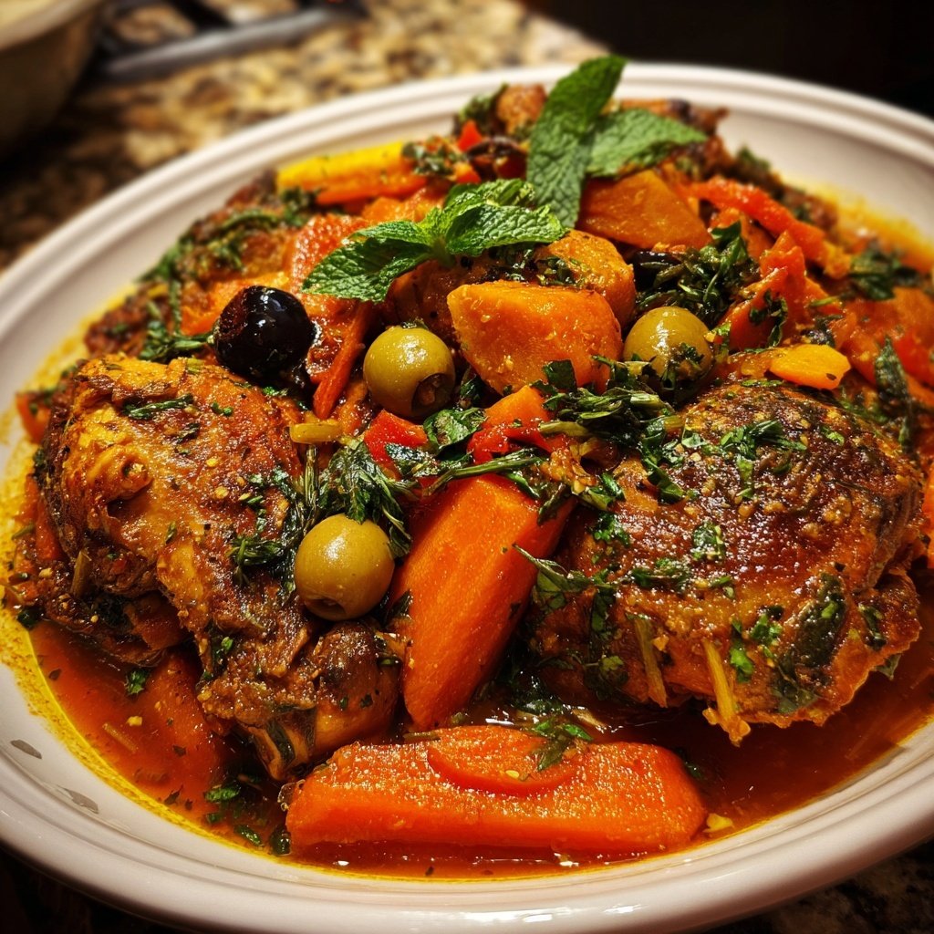 Global Flavors Moroccan Chicken Tagine