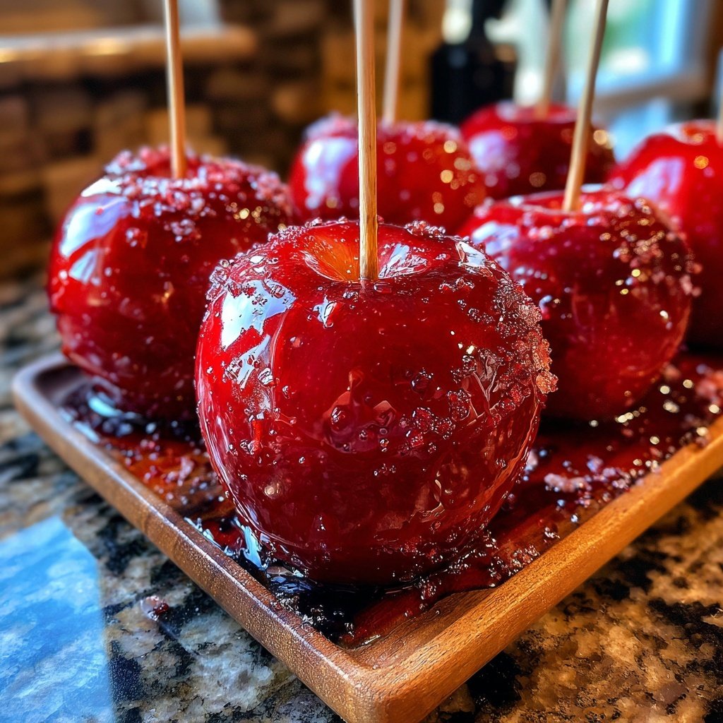 Classic Red Candy Apples