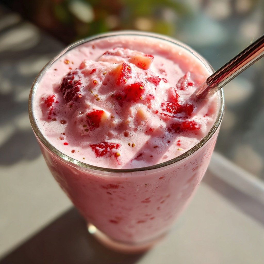 Fresh Strawberry Milk