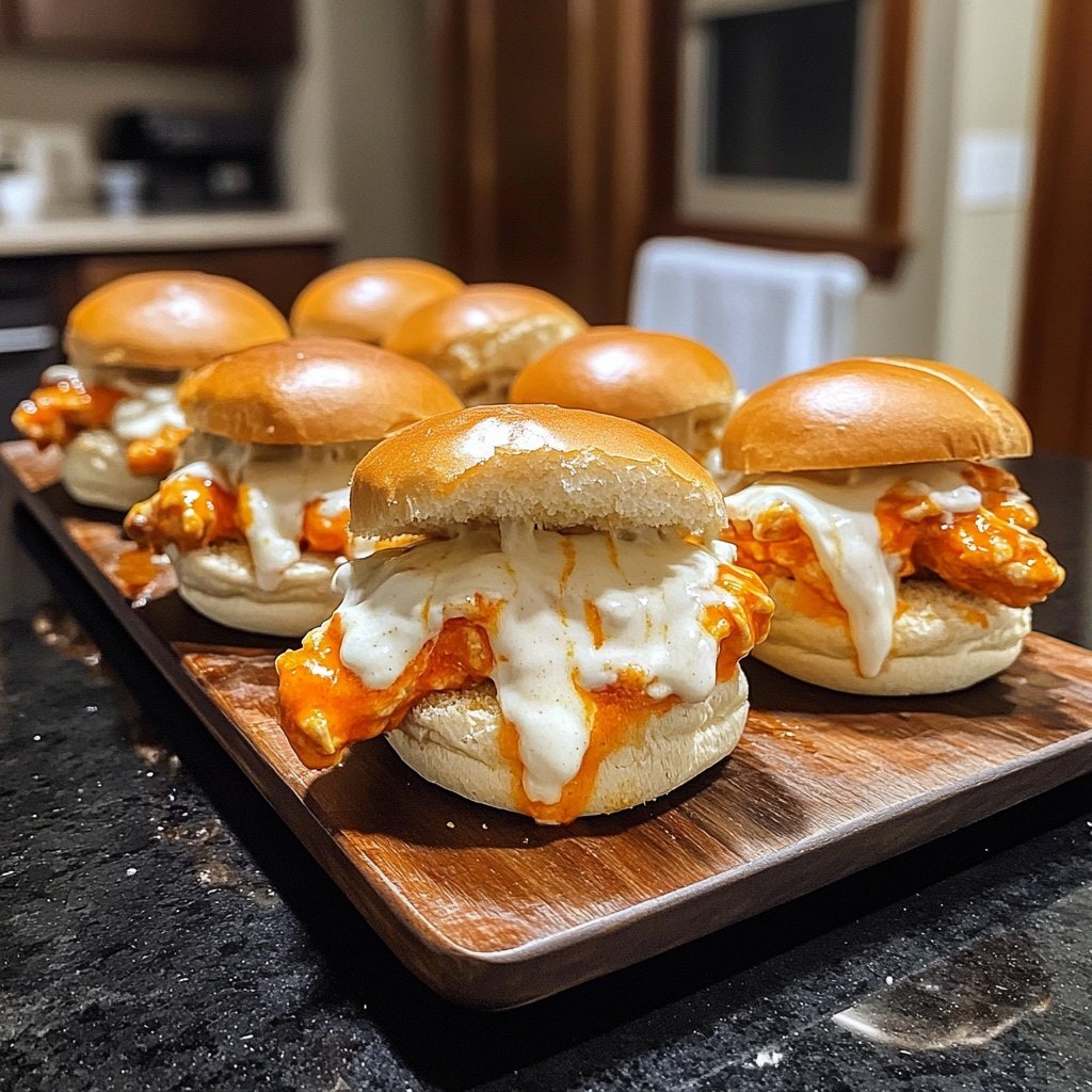 Buffalo Chicken Sliders