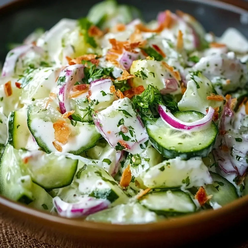Cucumber Ranch Crack Salad