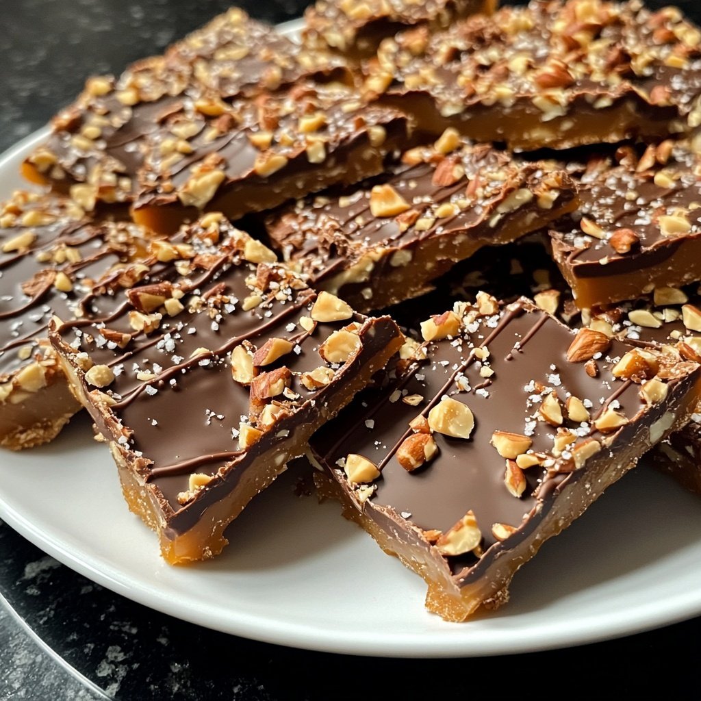 Classic Christmas Toffee