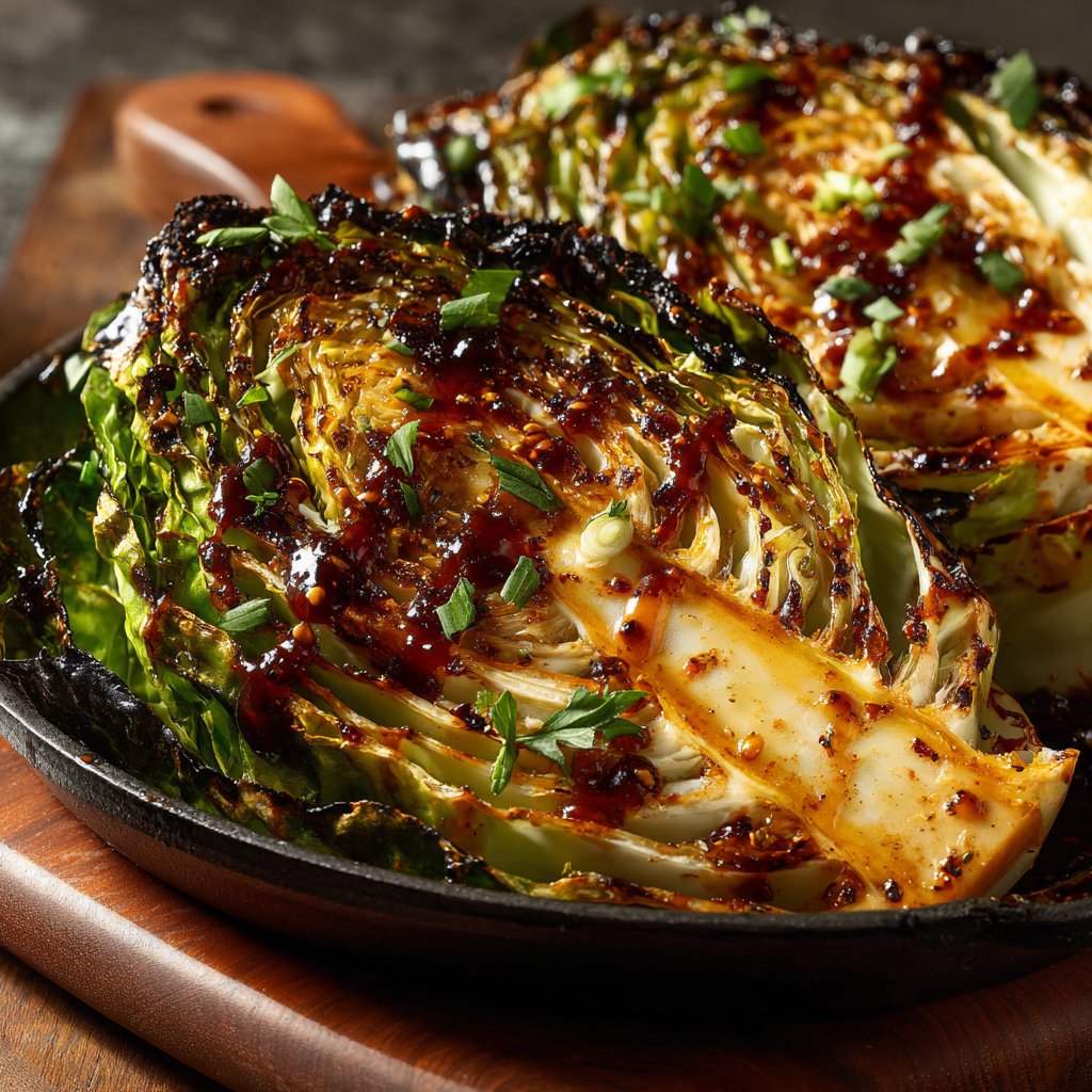 Jamaican Roasted Cabbage