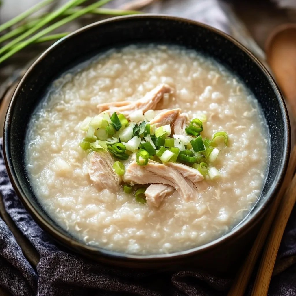 Easy 30-min. Chinese Chicken Congee