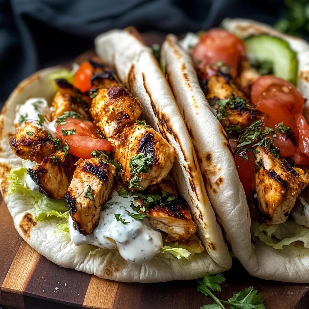 Sheet Pan Chicken Pitas with Herby Ranch