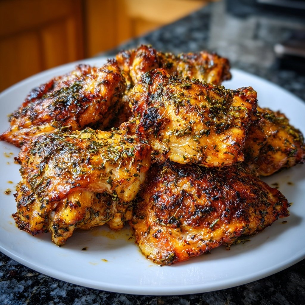 Mediterranean Baked Chicken Thighs