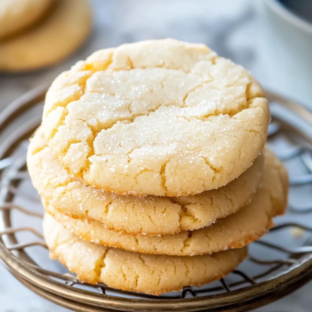 Soft & Chewy Sugar Cookies - GF & DF