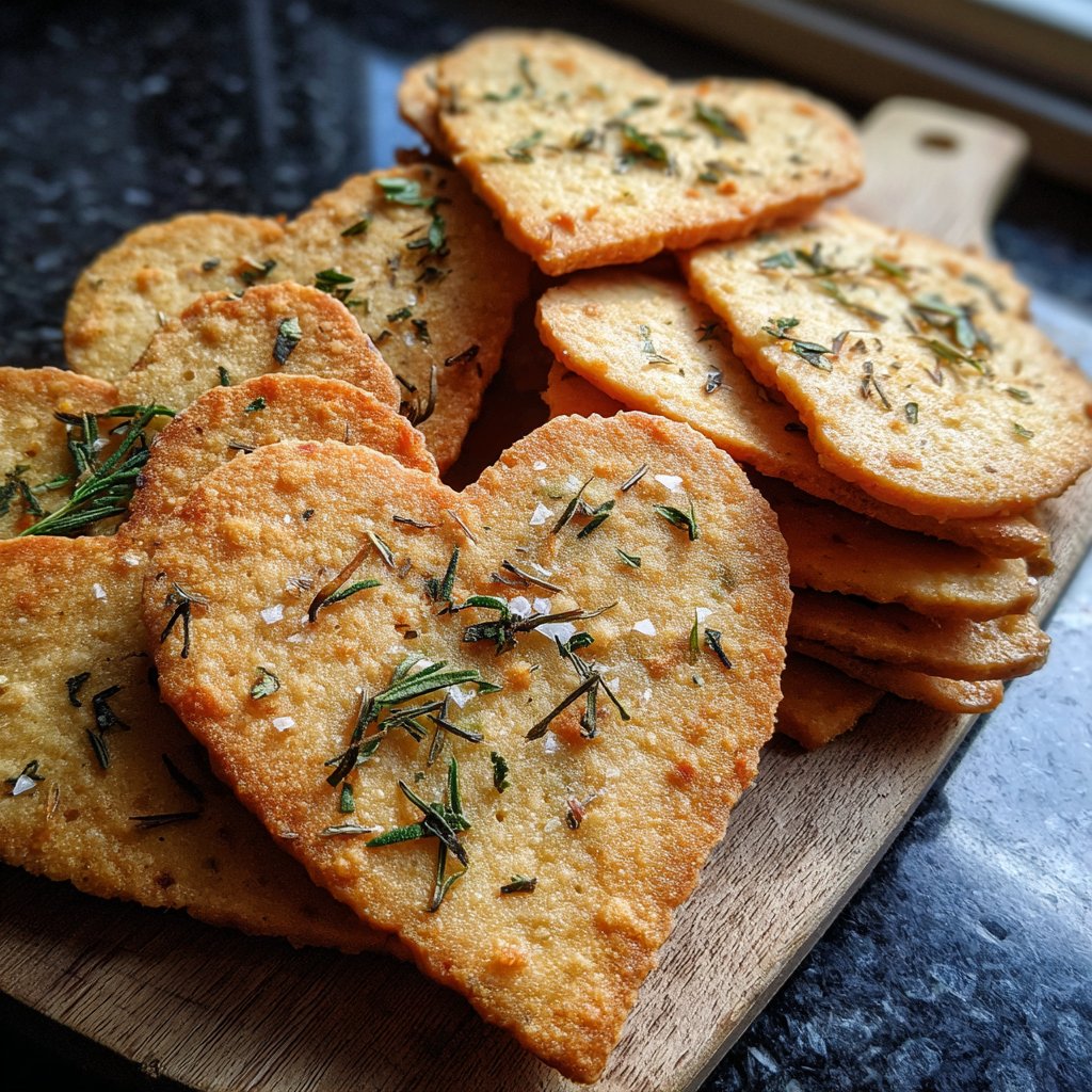 Valentines Snacks Heart Shaped Crackers