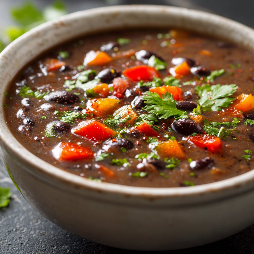 Jamaican Black Bean Soup