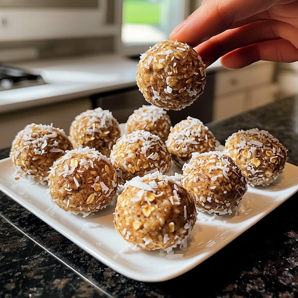 Protein Balls with Cinnamon