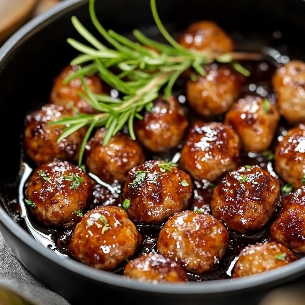 Sweet and Spicy Cranberry Orange Meatballs