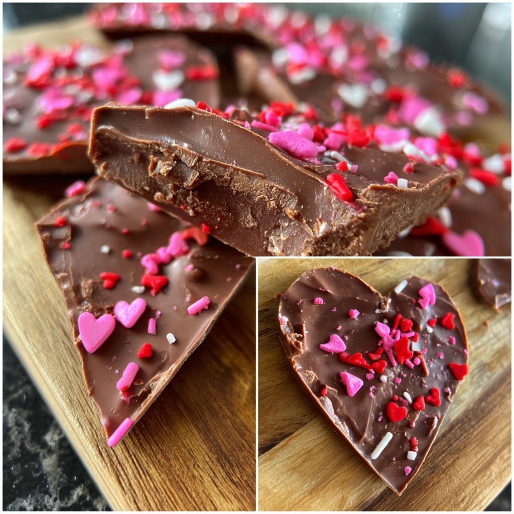 Valentines Treats Chocolate Bark