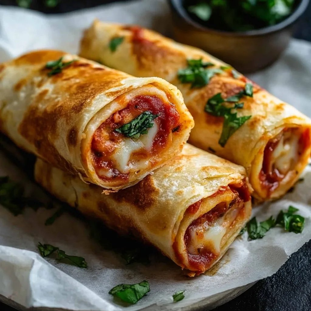 Tortilla Pizza Rolls